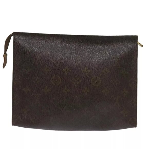 LOUIS VUITTON Monogram Poche Toilette 26 Pouch M47542 LV Auth - Picture 10 of 15